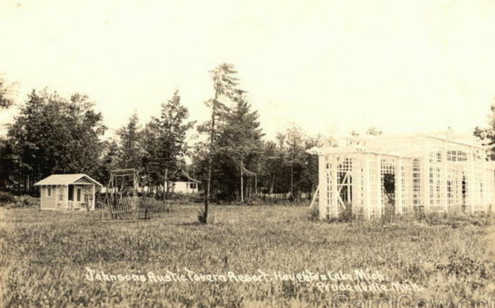 Johnsons Rustic Dance Palace (Johnsons Rustic Resort, Krauses Hotel) - Postcard Photo